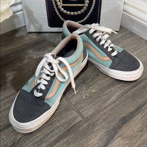 🩵🩶VANS OLD SKOOL Textured Suede Pewter